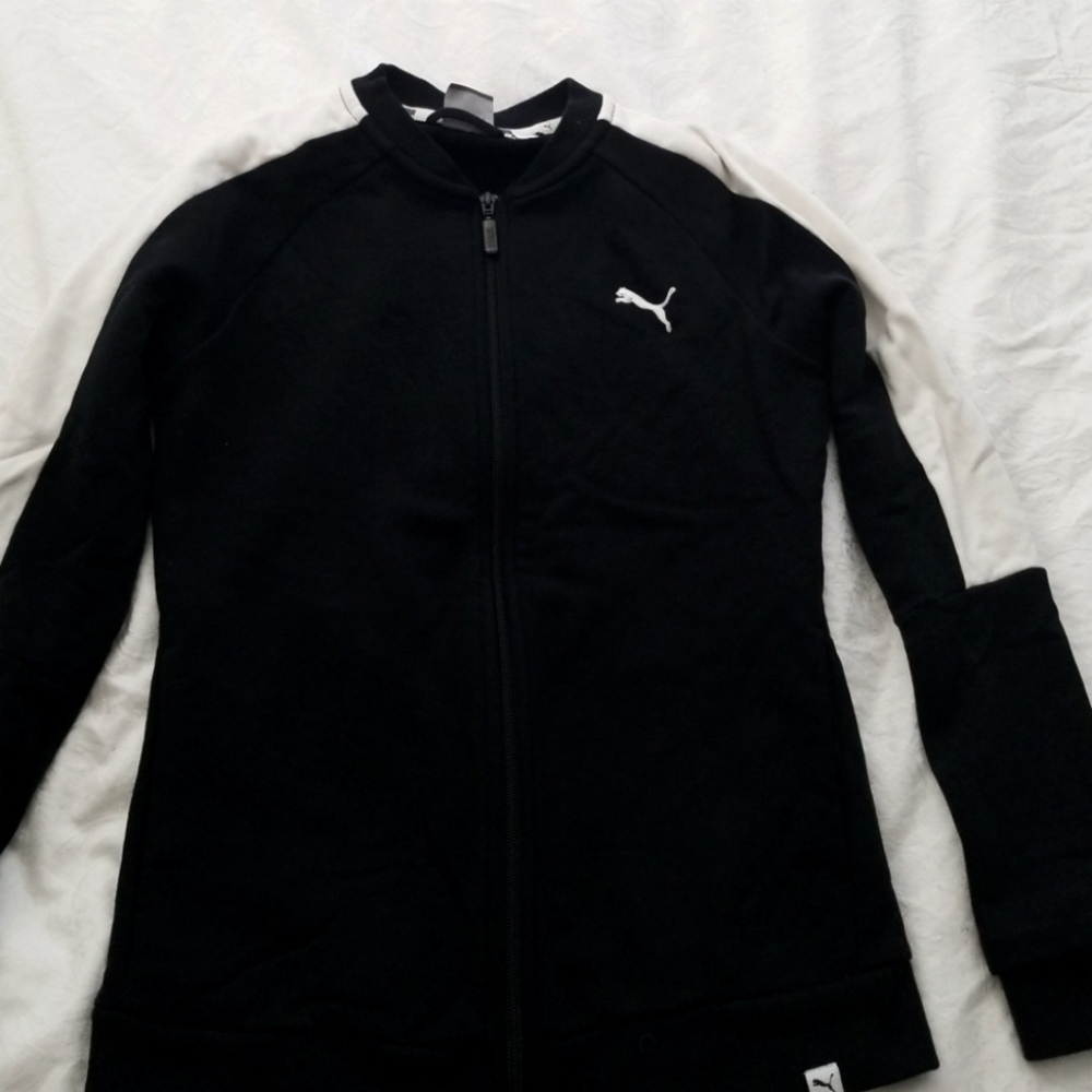 Puma Zip-Up Sweatshirt Size S